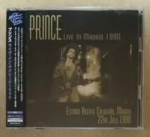 【POP】 プリンス (PRINCE) / ライヴ・イン・マドリード 1990 (LIVE IN MADRID 1990)　帯付　2枚組CD　2019年リリース　直輸入盤仕様_画像1