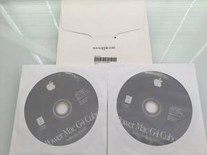 Power Mac G4 Cube 用Mediaディスク @未使用2枚組@ version 9.0.4