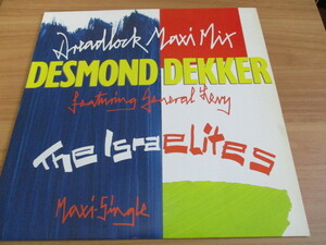 DESMOND DEKKER, GENERAL LEVY 12！THE ISRAELITES, 極美品