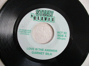 GARNET SILK 7！LOVE IS THE ANSWER♪UNCHAINED, BOB ANDY♪JA EP