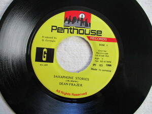 DEAN FRASER 7！SAXAPHONE STORIES, 7インチ EP 45, JA ORG, 美盤