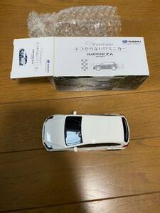 1円スタート　ぶつからない？ミニカー　ミニカー スバル SUBARU インプレッサ　impreza 現状品