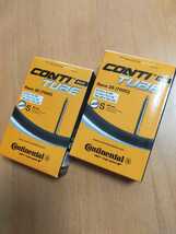 ２本セット コンチネンタル Continental チューブ Race 28 700×20-25C 仏式 80mm 23C 25C 700C_画像1