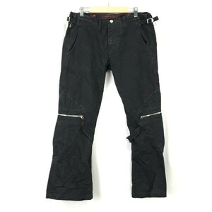 正規代理店タグ★アルマーニ ジーンズ/ARMANI JEANS★デニム/カーゴパンツ【メンズ33/股下76cm/黒/black】Trousers/japan limited◆pBH363