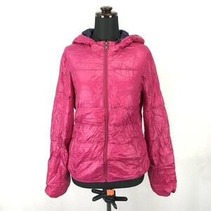 ZARA★巾着袋付き/90%ウルトラライト/ダウンジャケット【women’s size -M/ピンク/pink】Jackets/Jumpers◆BH106