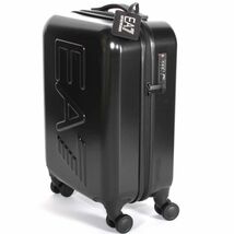 【CU】EMPORIO ARMANI EA7 エンポリオアルマーニ 機内持ち込み可 スーツケース 4輪 キャリーバッグ ブラック 249595 CC905 00020旅行_画像4