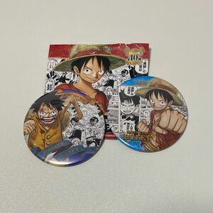ONEPIECE ワンピース 缶バッジ ルフィ