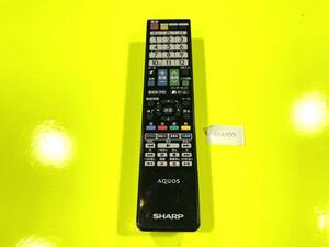 ☆★★ リビルトリモコン シャープ テレビ リモコン GB140WJSA ★★☆4995