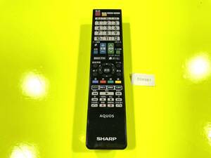 ☆★★ リビルトリモコン シャープ テレビ リモコン GB102WJSA ★★☆4987