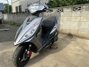 KYMCO VJR125 125ccエンジン始動　古河市 登録書類有り　エンジン始動動画有り　輸出に　部品取りに 古河市