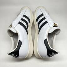 即決!良好! 2019年 アディダス adidas G61070 SUPER STAR 80S WHITE BLACK 26cm us 8 / スーパースター 白黒_画像4