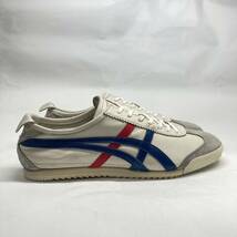 即決!定番! 日本製 Onitsuka Tiger MEXICO 66 DELUXE レザー トリコロール 30cm 1181A435 / オニツカタイガー メキシコ NIPPON MADE_画像8