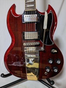 Epiphone SG Standard '61 Maestro Vibrola Vintage Cherry　エレキギター　美品　本体　エピフォン　アーム　マエストロアーム