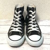 R3779bb【CONVERSE コンバース 】1702チャックテイラー ハイカットスニーカー ブラック 黒 レディース メンズ サイズ24.5cm シューズ 靴_画像2