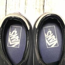 R4862bh【vans バンズ】ヴァンズ 26.5cm スニーカー ブラック ホワイト メンズ 靴 スケボー コートアイコン V311 581237-0001 ローカット_画像7