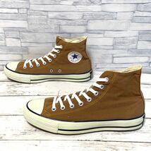 R4876bh【converse コンバース】ハイカットスニーカー メンズ 27cm ブラウン×ホワイト シューズ 靴 オールスター C-ON-C HI 1B448_画像2