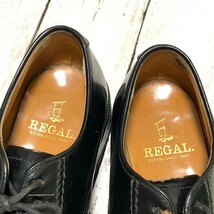 R4993bE REGAL リーガル ビジネスシューズ ブラック サイズ24EE (24cm位) メンズ プレーントゥ 革靴 レザーシューズ ワークシューズ_画像5