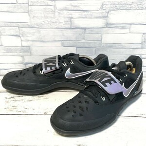 R4979bE NIKE ナイキ スローイングシューズ ブラック サイズ25.5cm メンズ Zoom Rotational 6 ズームローテーショナル6 陸上競技 スポーツ