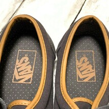 R4973bE VANS バンズ スニーカー ブラウン サイズ メンズ(US8.5) レディース(US10) 26.5cm メンズ ローカット ヴァンズ スケボー_画像5