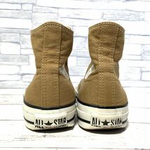 R4949bh【converse コンバース】スニーカー メンズ 24.5cm ブラウン×ホワイト ALL STAR HI オールスター フードテキスタイル 1CL510 靴_画像4