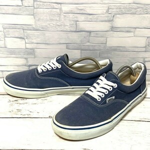 R5083bE VANS バンズ スニーカー ネイビー メンズ サイズ27cm ヴァンズ ERA エラ ローカット V95CLA スケボー スケーター シューズ 靴