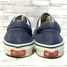 R5083bE VANS バンズ スニーカー ネイビー メンズ サイズ27cm ヴァンズ ERA エラ ローカット V95CLA スケボー スケーター シューズ 靴_画像6