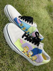 VANS バンズ　THE Simpsons/シンプソンコラボ スニーカー　ローカット　OLD SKOOL 27cm