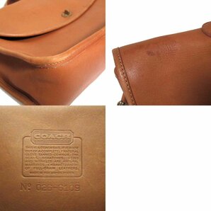 良品 COACH オールドコーチ ヴィンテージ 2way レザー ターンロック ビジネスバッグ ハンドバッグ ショルダーバッグ 026-6109 キャメルの画像10