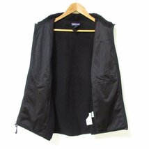 美品 Patagonia パタゴニア Los Gatos Vest ロスガトス ボアフリースベスト 25926 サイズM ブラック_画像5