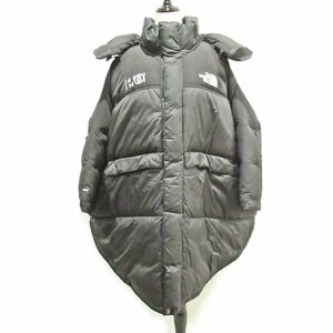 美品 20AW MM6×THE NORTH FACE エムエム6×ノースフェイス サークル ヒマラヤパーカー ダウンジャケット S62AA0034 S ブラック