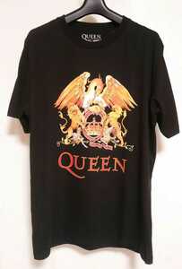 QUEEN クイーン バンドT 半袖Tシャツ ブラック メンズ LLサイズ