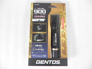 [C1353]新品/未開封 GENTOS ジェントス REXEEDシリーズ LEDフラッシュライト RX-386R 900ルーメン 送料510円～♪