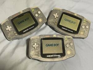 GBA　ゲームボーイアドバンス　ジャンク　3台セット