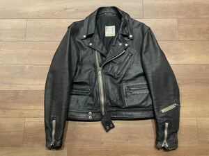 幻級 シープ 70s lewis leathers cyclone ビンテージ ライダース ルイスレザー サイクロン シープスキン ブラック