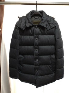 マッキントッシュロンドン MACKINTOSH LONDON ウール ダウンコート グレー サイズ38