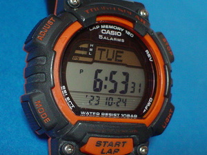 珍品　デザイン　CASIO　STLーS100H　１０BAR　腕時計