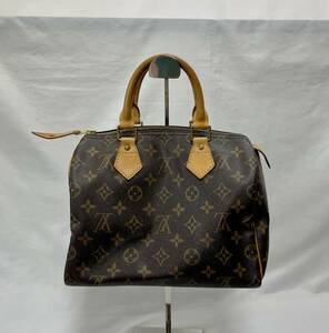 1円〜美品 ルイヴィトン LOUIS VUITTON モノグラム スピーディ25 M41528 ハンドバッグ ボストンバッグ メンズ レディース 南京錠