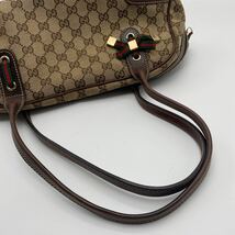 GUCCI グッチ ハンドバッグ シェリーライン トートバッグ ボストン ミニ プリンシー 161720 002058_画像10