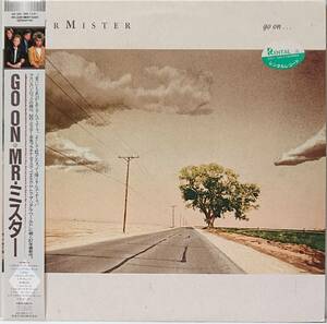 レンタル落ち Mr. Mister : Go On... Mr.ミスター GO ON 帯付き 国内盤 中古 アナログ LPレコード盤 1987年 RPL-8381 M2-KDO-1283