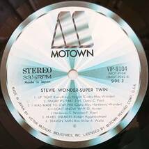 STEVIE WONDER : SUPER TWIN スティービー・ワンダー スーパー・ツイン 帯なし 国内盤 中古 アナログ LPレコード盤 1978年 VIP-9103~4 1305_画像7