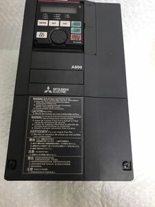中古美品三菱電機 MITSUBISHI インバーター FR-A820-2.2K-1動作保証A-1
