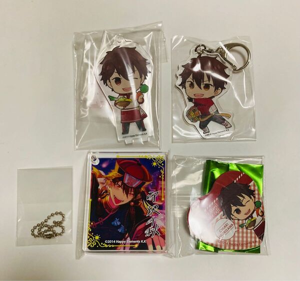 あんスタ 千秋 コロッタ 缶バッジ アクスタ / アニカフェ 流星隊 アクリルスタンド アクキー
