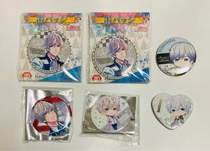 Bプロ B-PROJECT 北門 倫毘沙 缶バッジ / 原作 雪広うたこ アニカフェ プライズ キタコレ