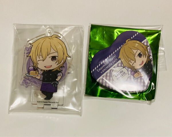 あんスタ アニカフェ 羽風 薫 缶バッジ アクスタ UNDEAD