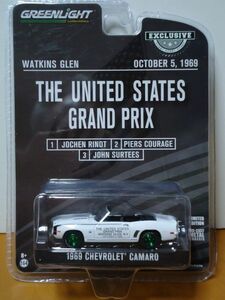 ★グリーンライト 1/64　THE UNITED STATES GRAND PRIX　　1969 CHEVROLET CAMARO　シルビー カマロ 　未開封★