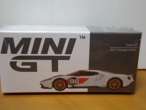 ★MINI GT 1/64　Ford GT　フォード GT 2021 ヘリテージ エディション　#98　未開封★