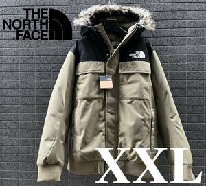 ◆モデル出品◆新品 XXLサイズ ザ・ノースフェイス ゴッサム パーカー付グースダウンジャケット550 カーキ The North Face GOTHAM2 JKT-RTO