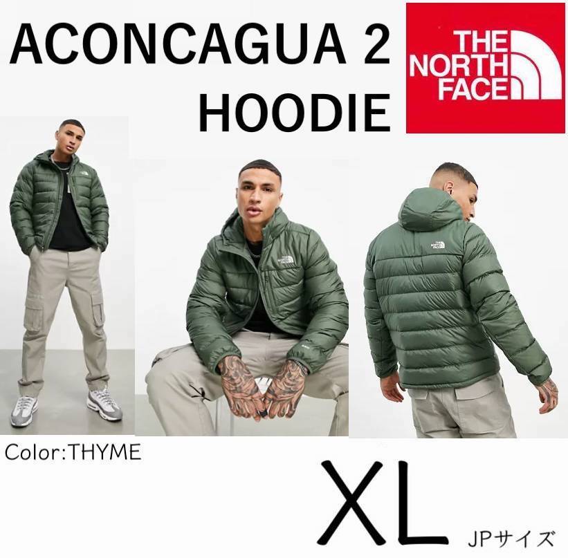 モデル出品 新品 Mサイズ ノースフェイス アコンカグア2 フード付