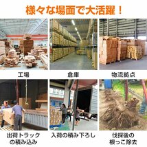 送料無料 チェーンブロック 1t 手動 3m 業務用 鎖 重量物 運搬 ウインチ クレーンフック チェーンホイストクレーン 運搬 物流 sg045_画像3