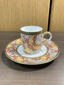 ▼ウィリアムモリス≪カップ&ソーサー　1客≫陶器製 デミタス　NIKKO ニッコー　William Morris ※ソーサーにキズ有